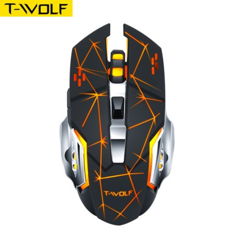 T-WOLF Q-13  Gaming USB Wireless Rechargeable Mouse