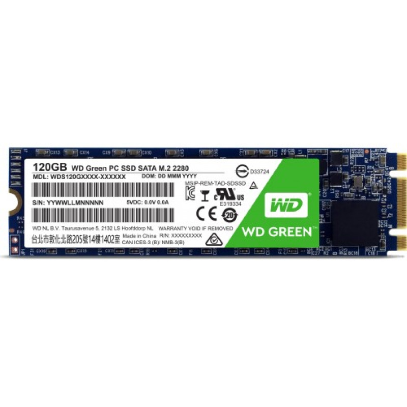 Western Digital 120GB M.2 SATA SSD