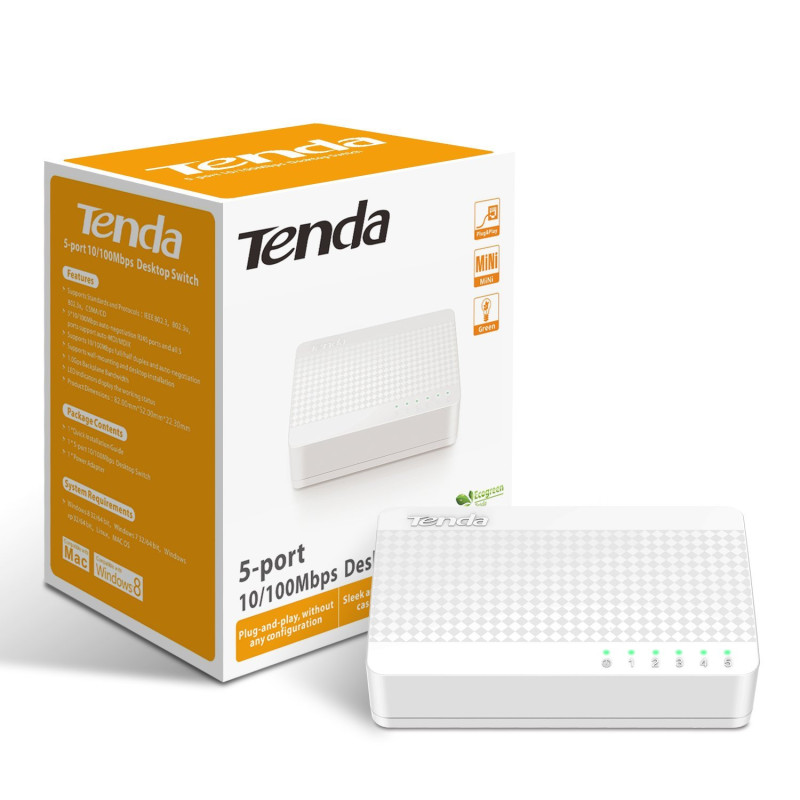 Tenda S105 5-port Ethernet Switch